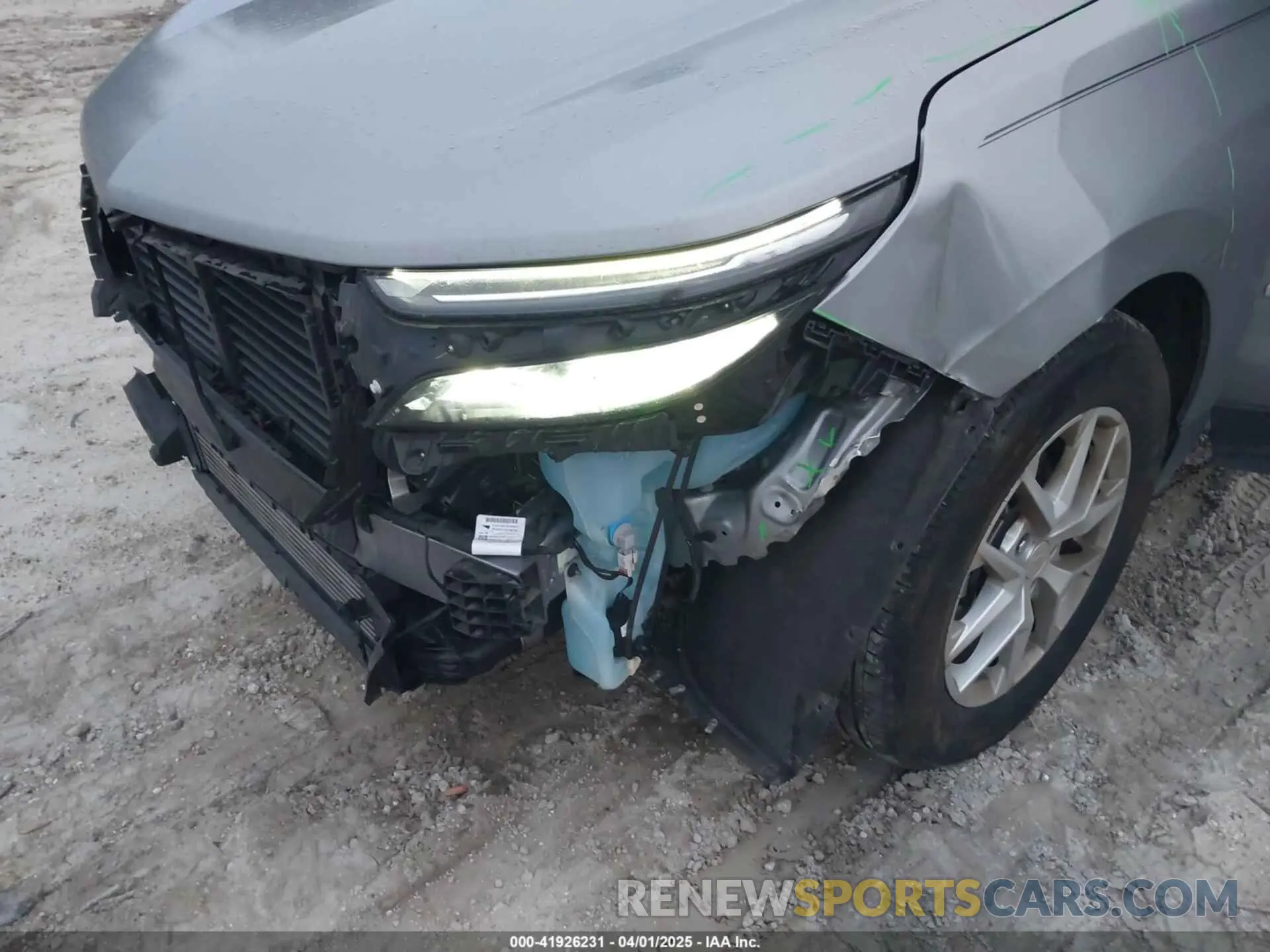 21 fotografías del automóvil dañado 3GNAXKEG0PL273719 CHEVROLET EQUINOX 2023