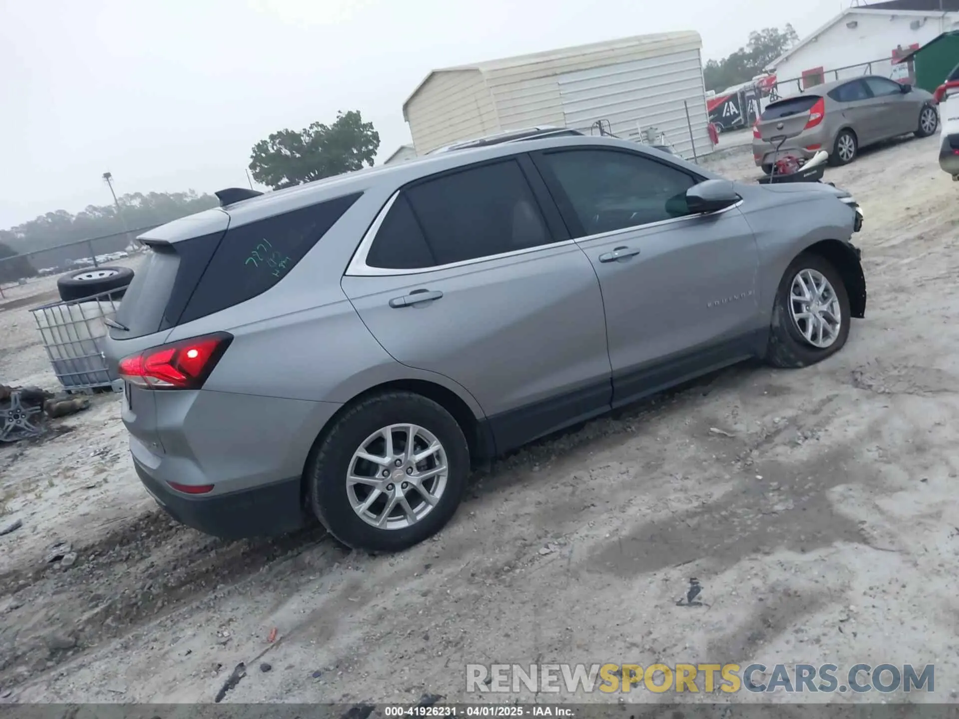 4 fotografías del automóvil dañado 3GNAXKEG0PL273719 CHEVROLET EQUINOX 2023