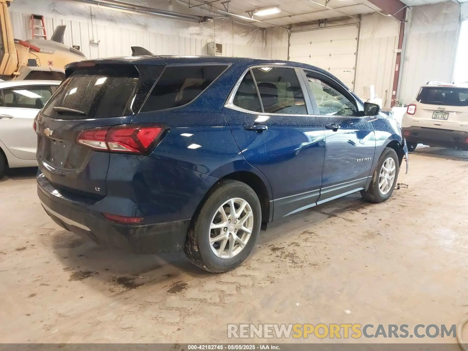 4 fotografías del automóvil dañado 3GNAXKEG0PS137130 CHEVROLET EQUINOX 2023