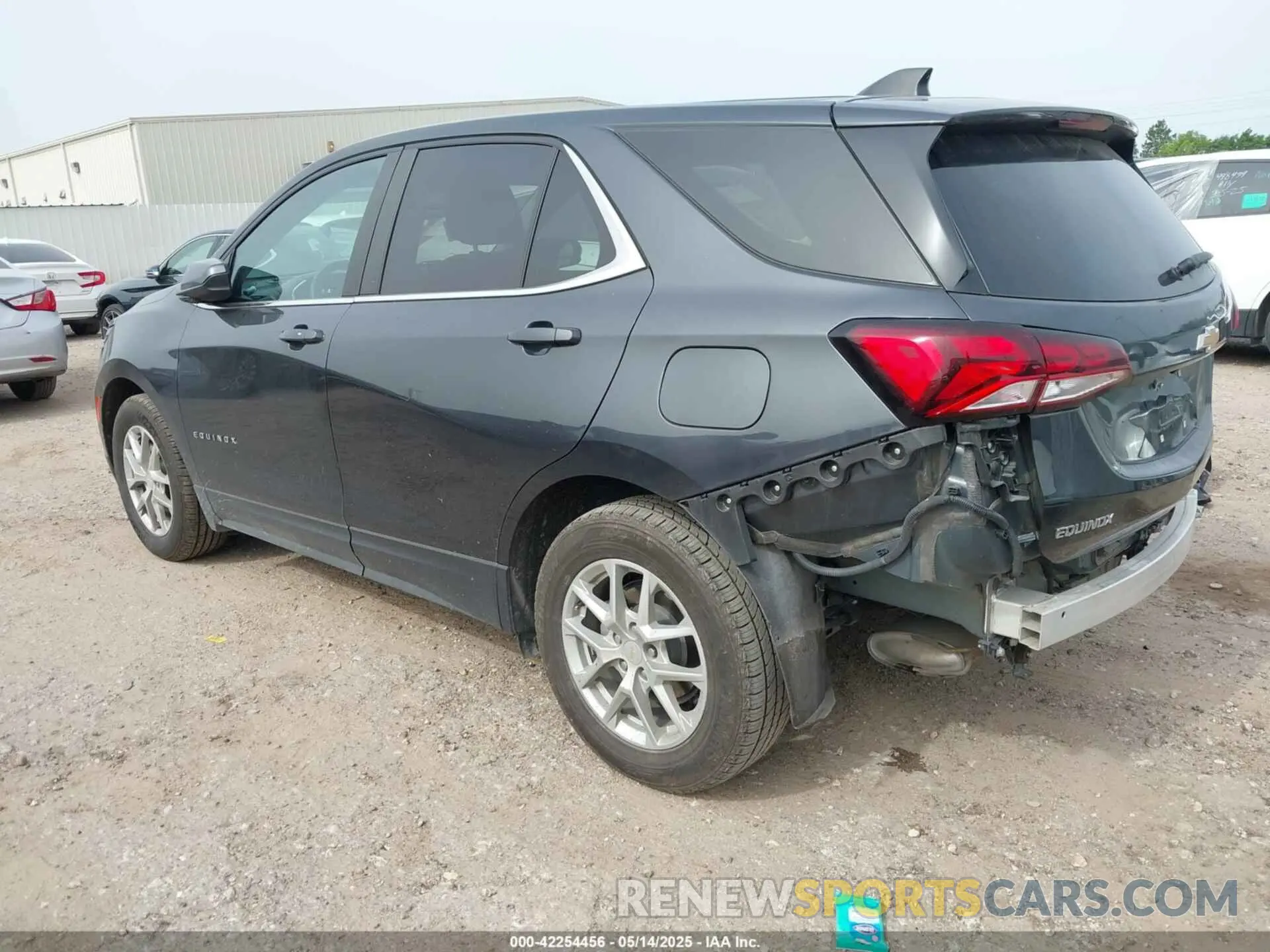3 fotografías del automóvil dañado 3GNAXKEG0PS167129 CHEVROLET EQUINOX 2023