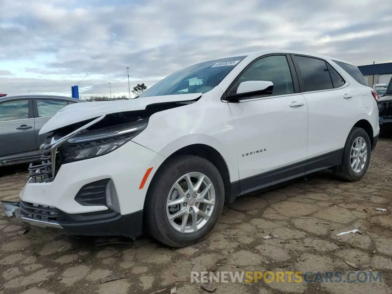 1 fotografías del automóvil dañado 3GNAXKEG1PL104762 CHEVROLET EQUINOX 2023