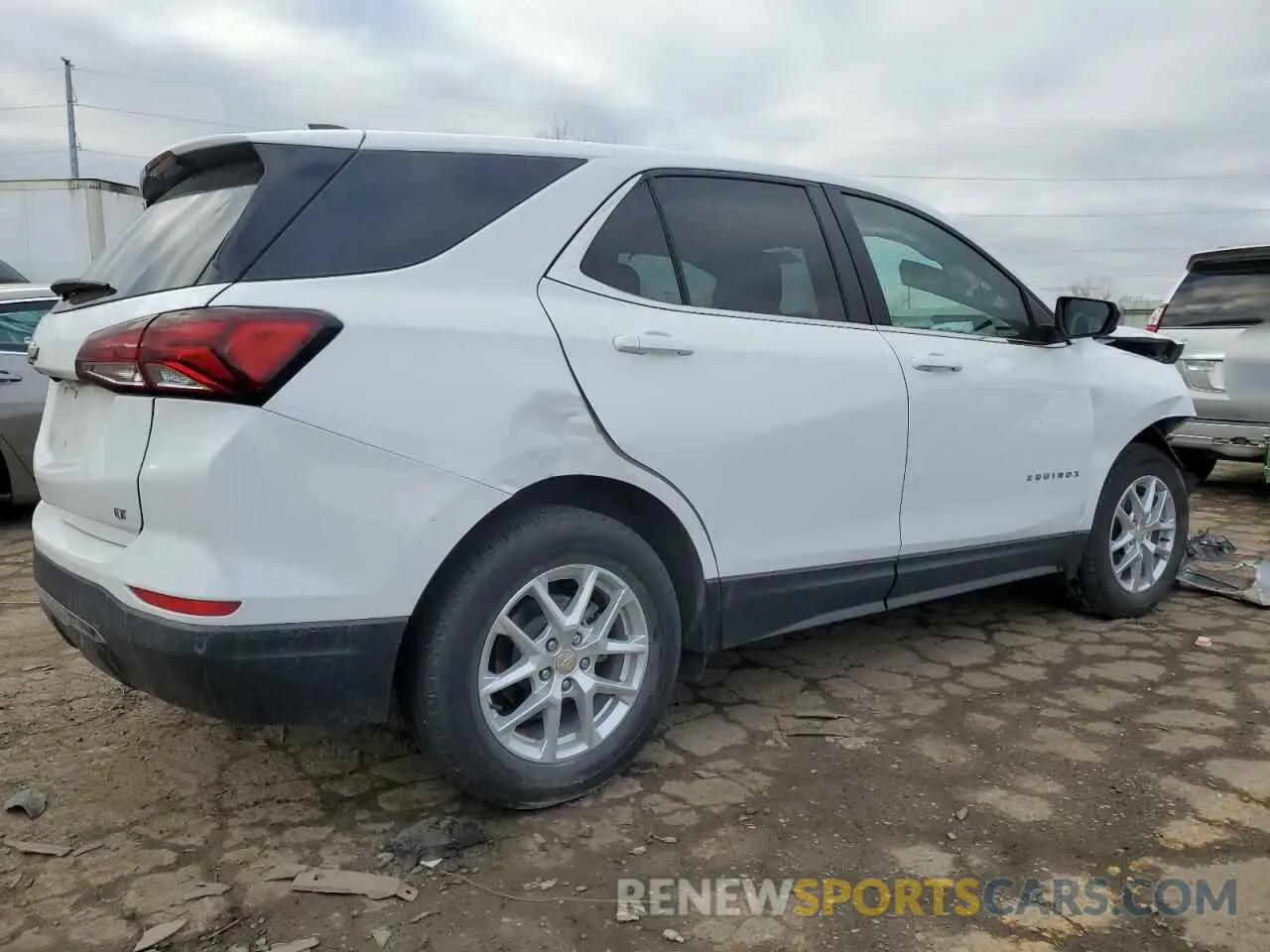 3 fotografías del automóvil dañado 3GNAXKEG1PL104762 CHEVROLET EQUINOX 2023
