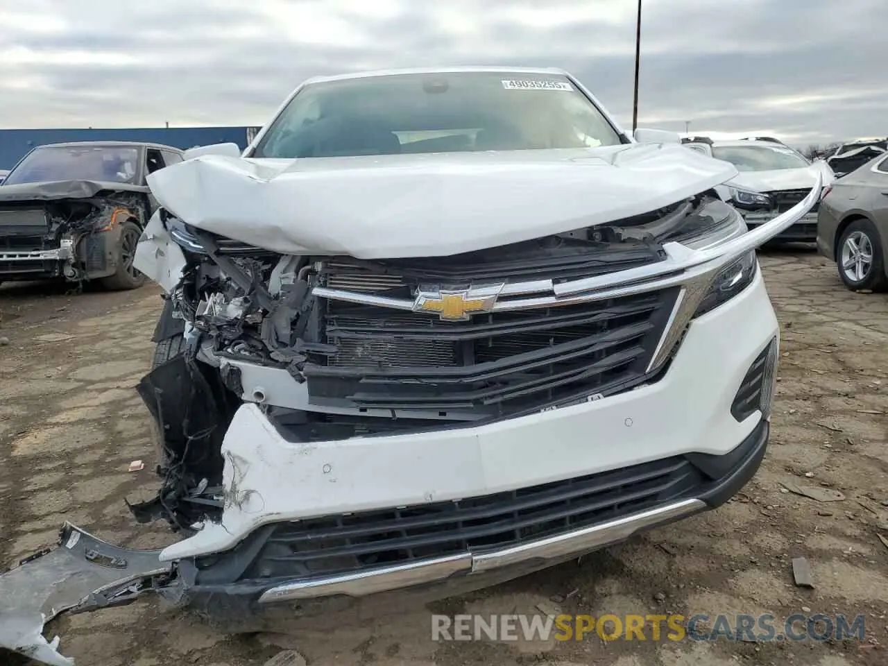 5 fotografías del automóvil dañado 3GNAXKEG1PL104762 CHEVROLET EQUINOX 2023