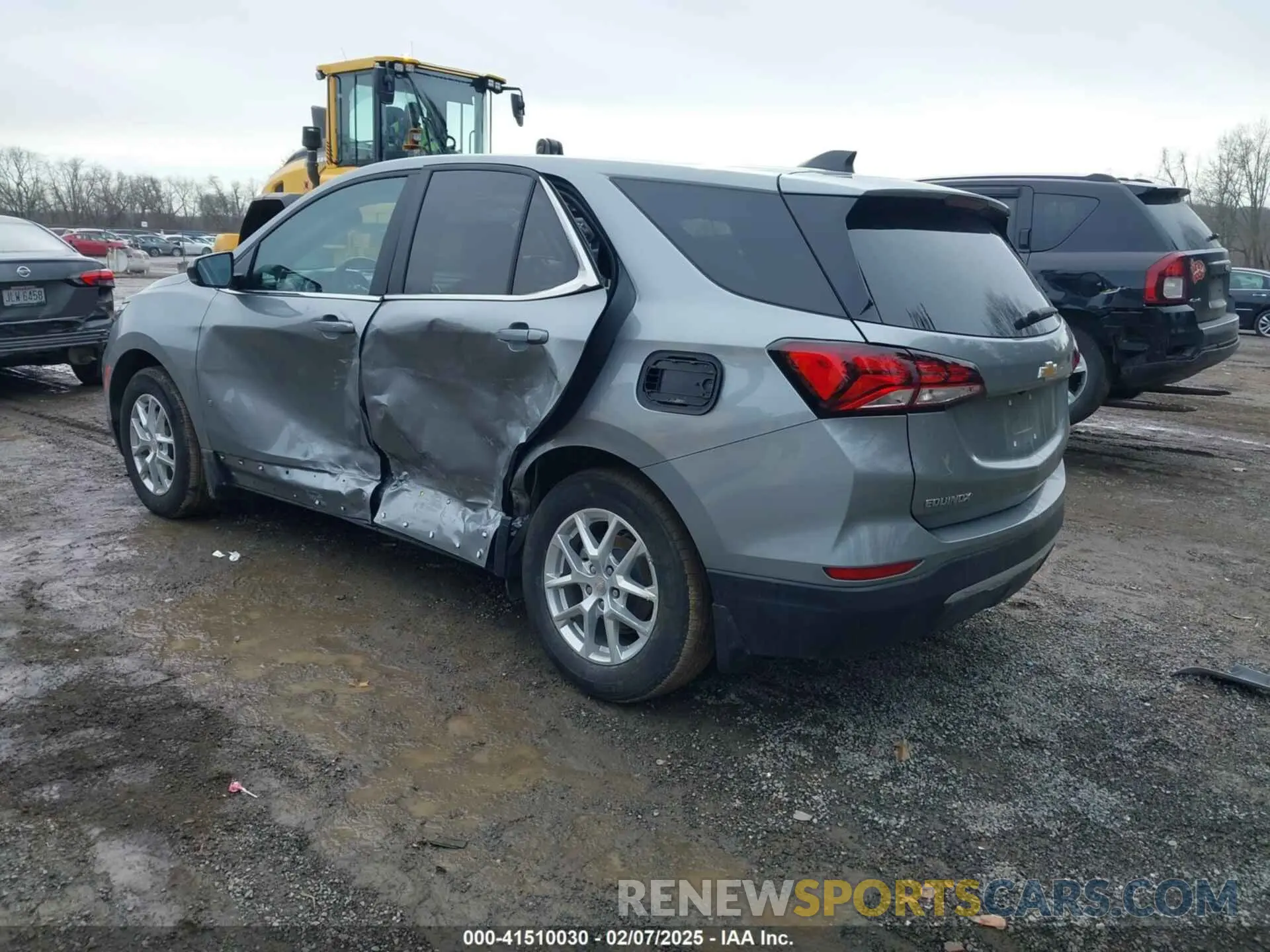 3 fotografías del automóvil dañado 3GNAXKEG1PS146032 CHEVROLET EQUINOX 2023