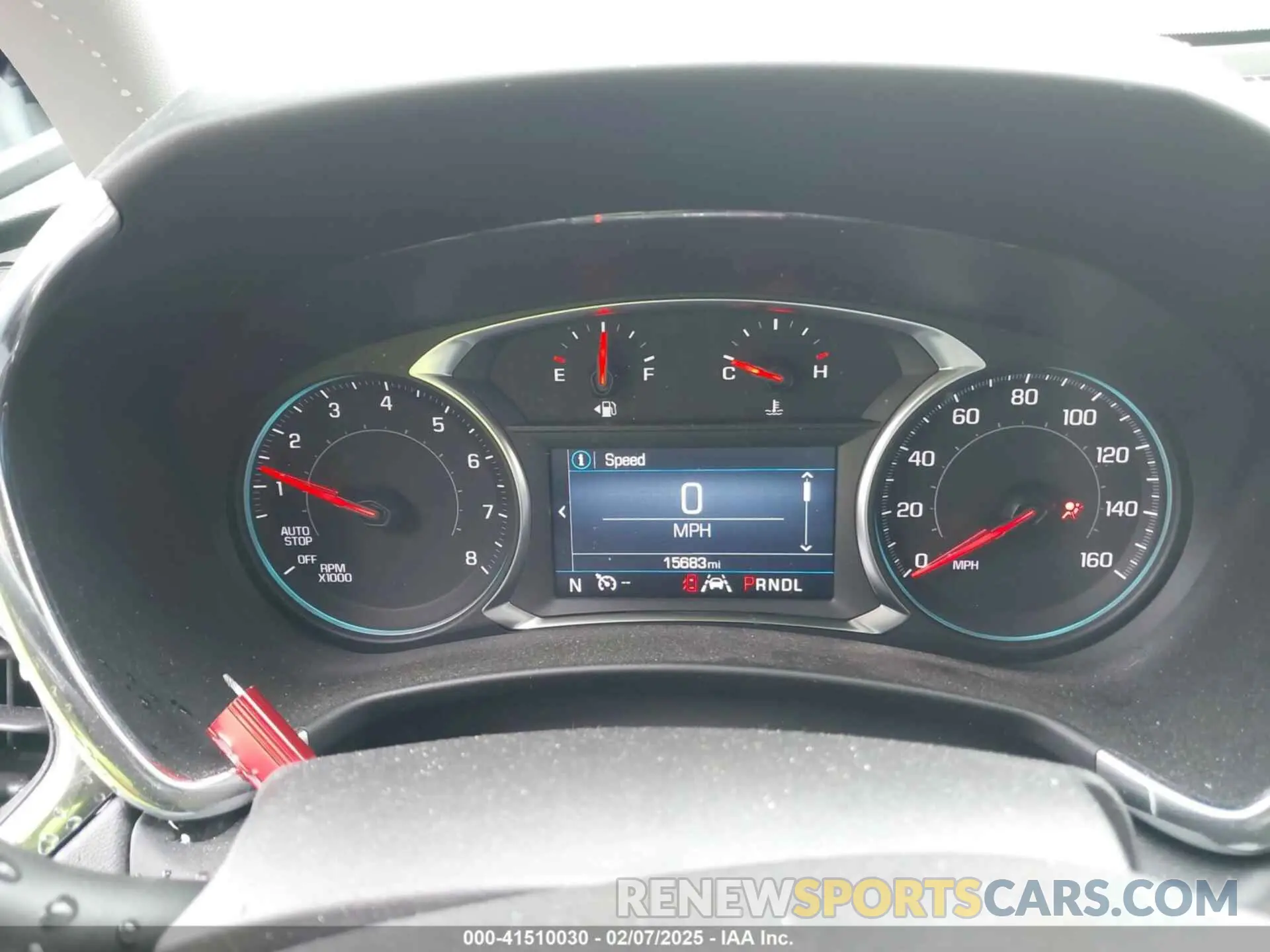 7 fotografías del automóvil dañado 3GNAXKEG1PS146032 CHEVROLET EQUINOX 2023