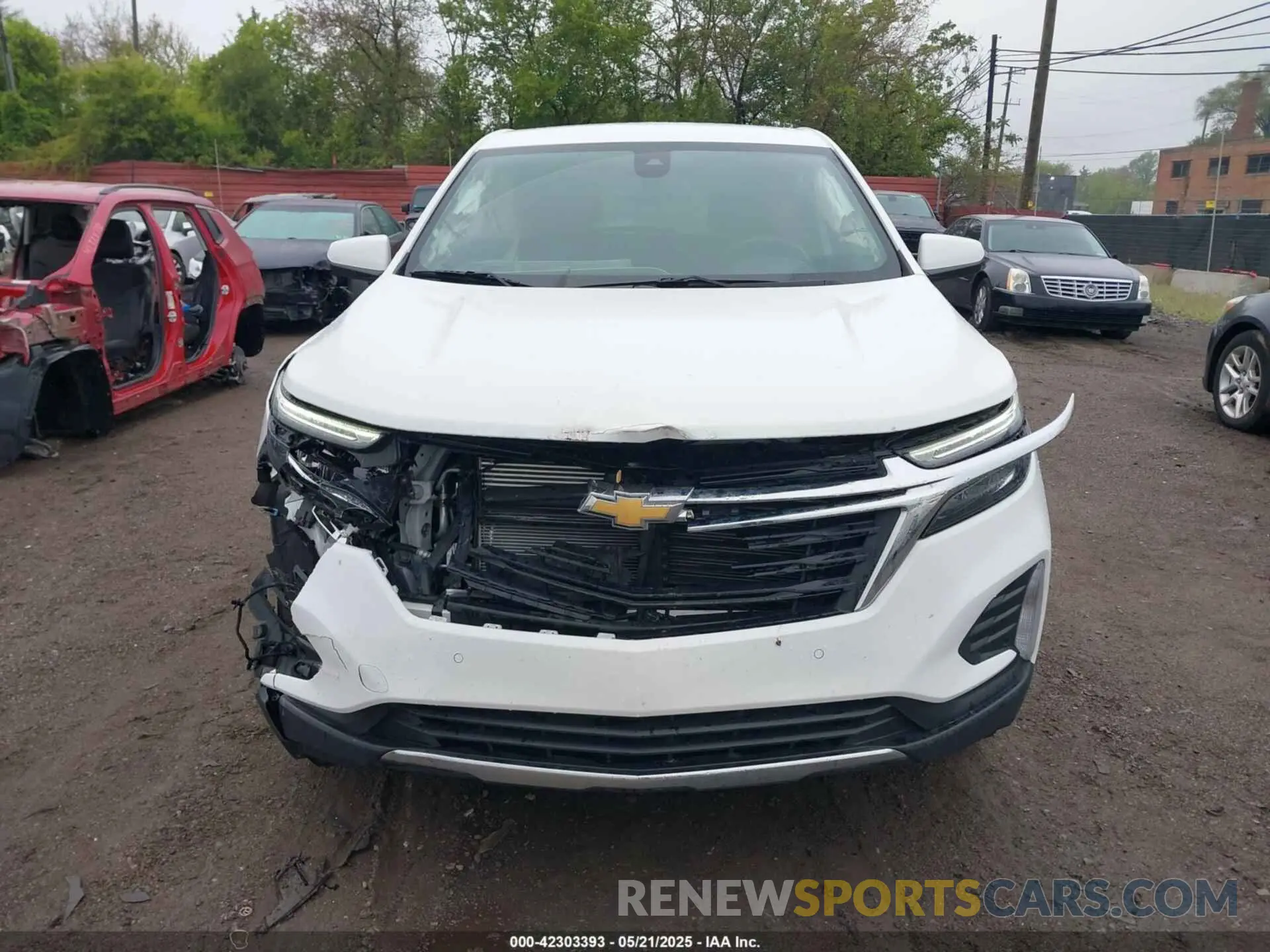12 fotografías del automóvil dañado 3GNAXKEG1PS157600 CHEVROLET EQUINOX 2023