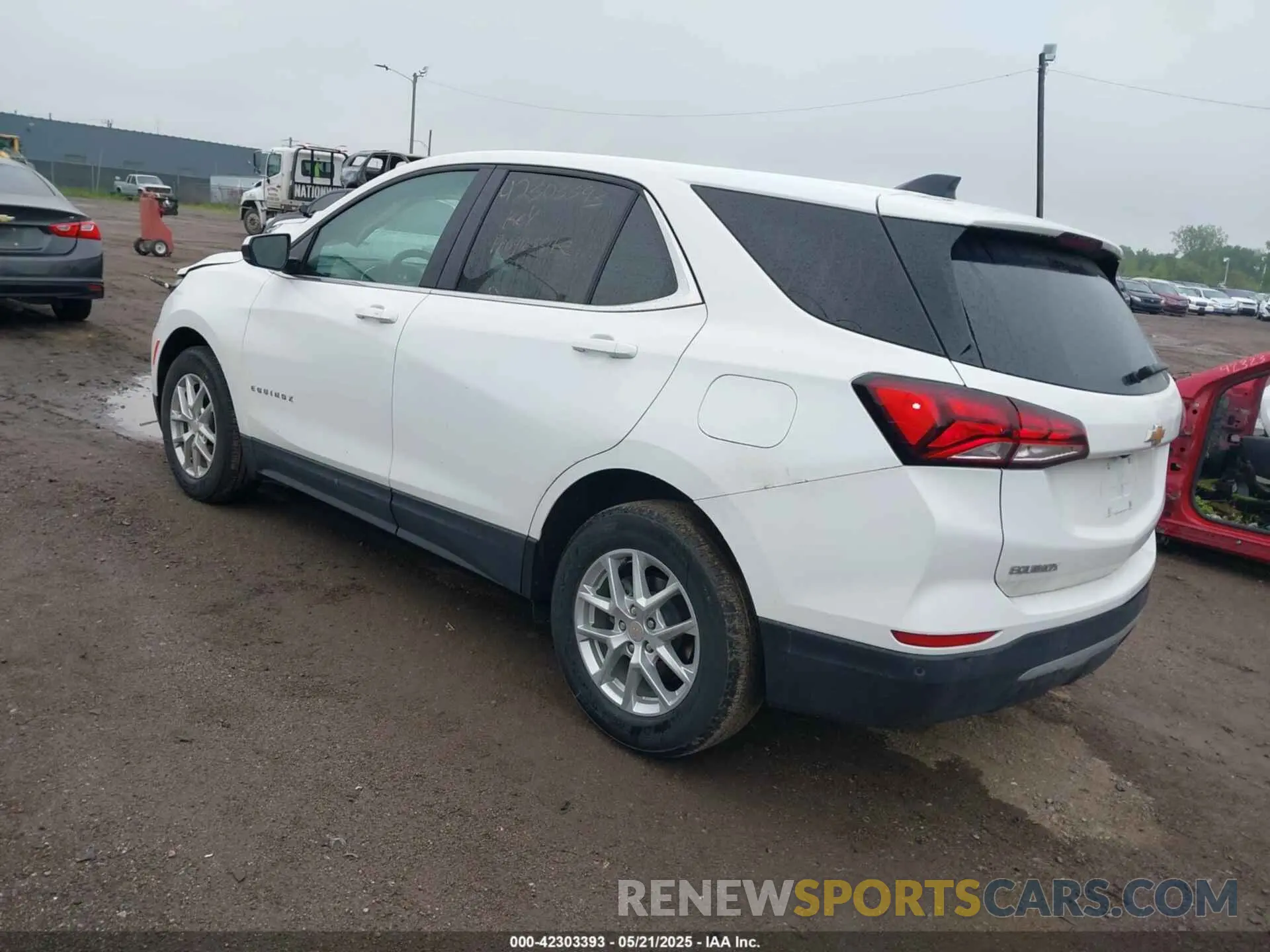 3 fotografías del automóvil dañado 3GNAXKEG1PS157600 CHEVROLET EQUINOX 2023