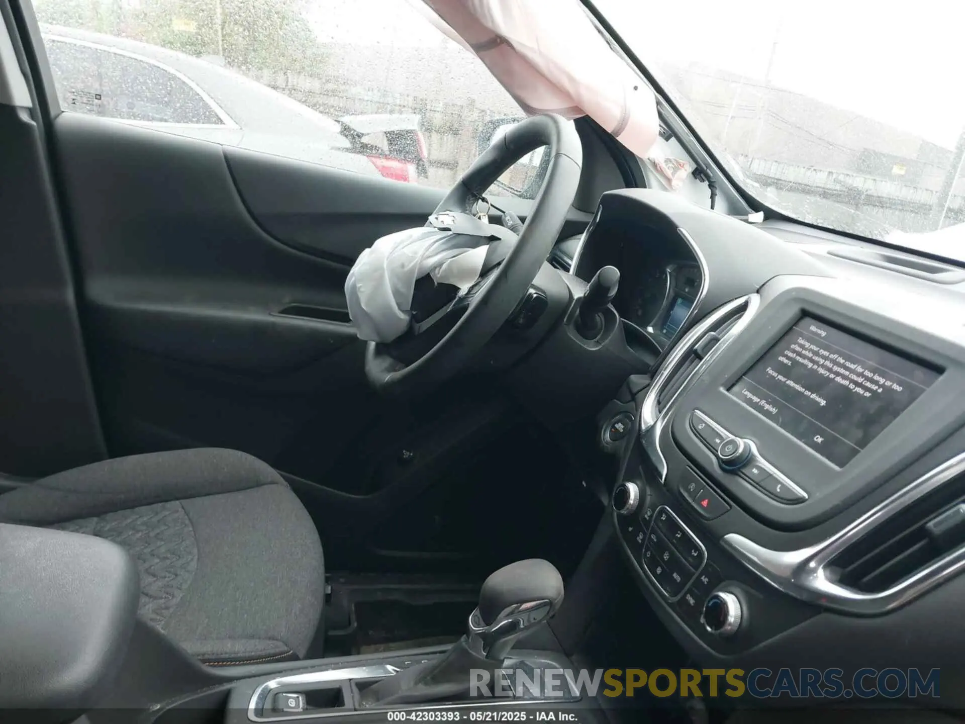 5 fotografías del automóvil dañado 3GNAXKEG1PS157600 CHEVROLET EQUINOX 2023