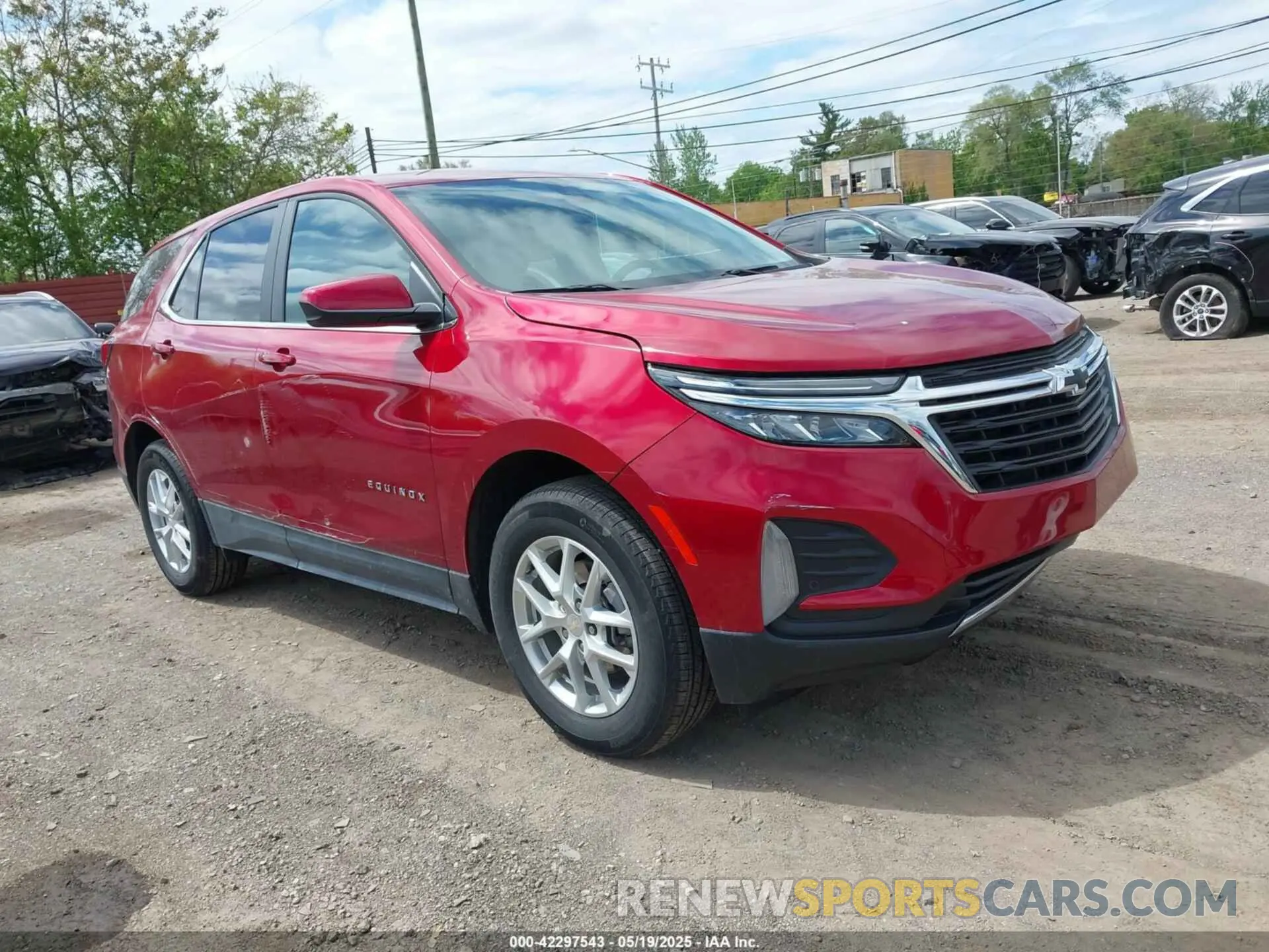 1 fotografías del automóvil dañado 3GNAXKEG1PS197840 CHEVROLET EQUINOX 2023