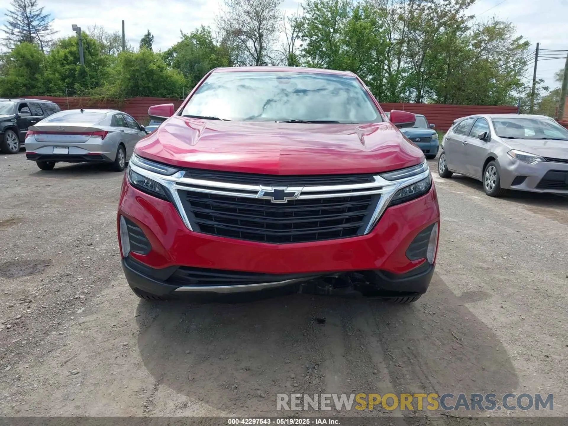 12 fotografías del automóvil dañado 3GNAXKEG1PS197840 CHEVROLET EQUINOX 2023