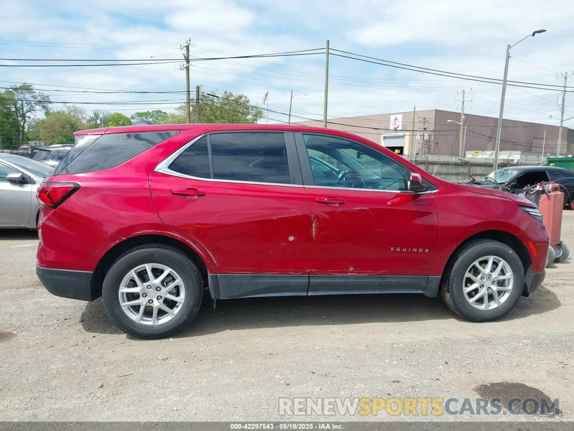 13 fotografías del automóvil dañado 3GNAXKEG1PS197840 CHEVROLET EQUINOX 2023