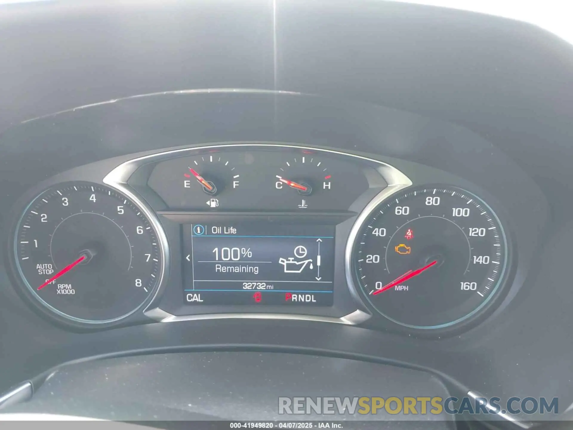 7 fotografías del automóvil dañado 3GNAXKEG1PS204866 CHEVROLET EQUINOX 2023