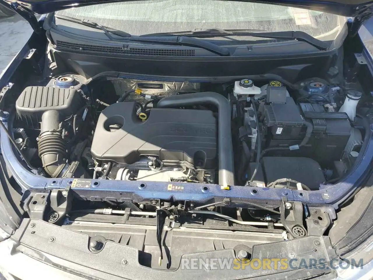 11 fotografías del automóvil dañado 3GNAXKEG2PL110005 CHEVROLET EQUINOX 2023