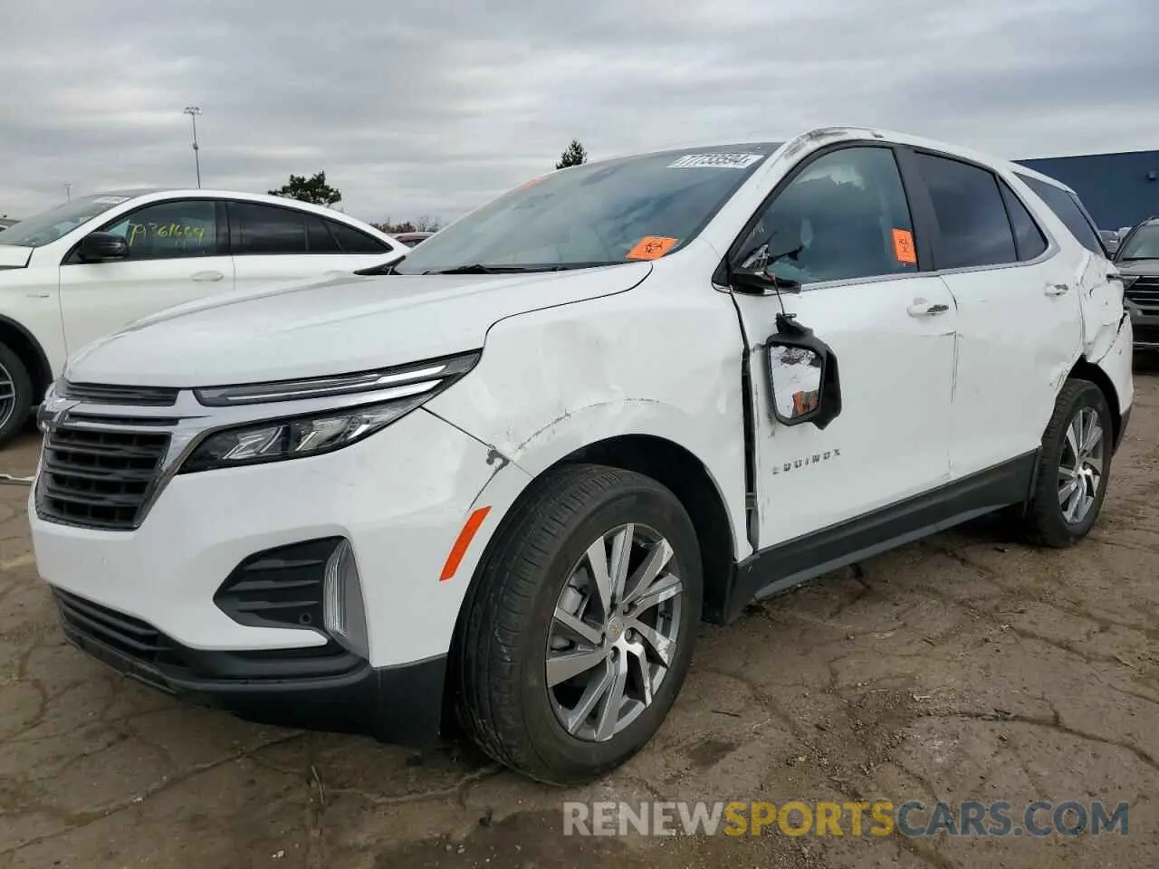 1 fotografías del automóvil dañado 3GNAXKEG2PS136514 CHEVROLET EQUINOX 2023