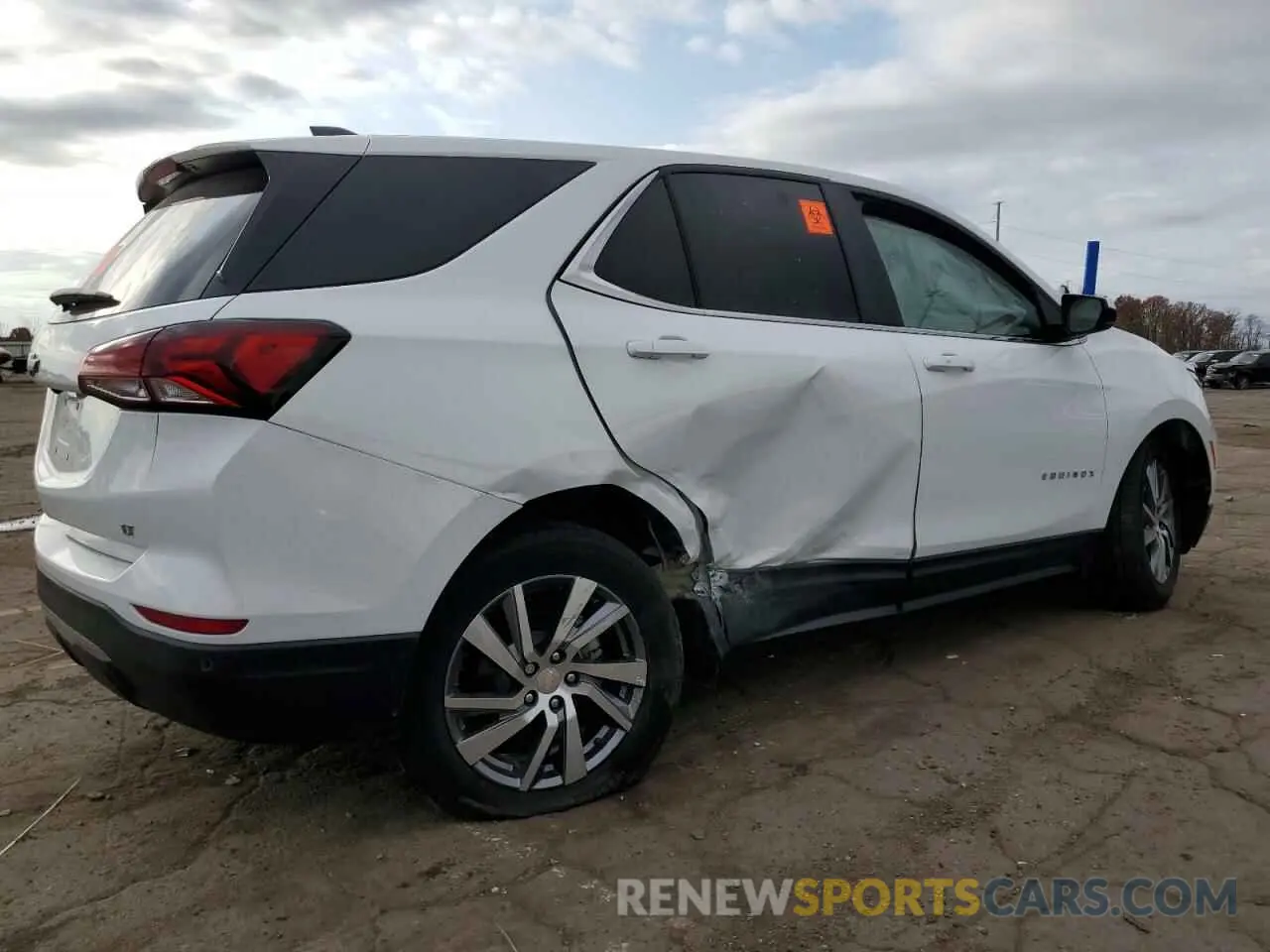 3 fotografías del automóvil dañado 3GNAXKEG2PS136514 CHEVROLET EQUINOX 2023