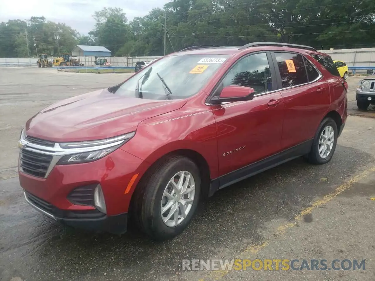 1 fotografías del automóvil dañado 3GNAXKEG2PS172557 CHEVROLET EQUINOX 2023