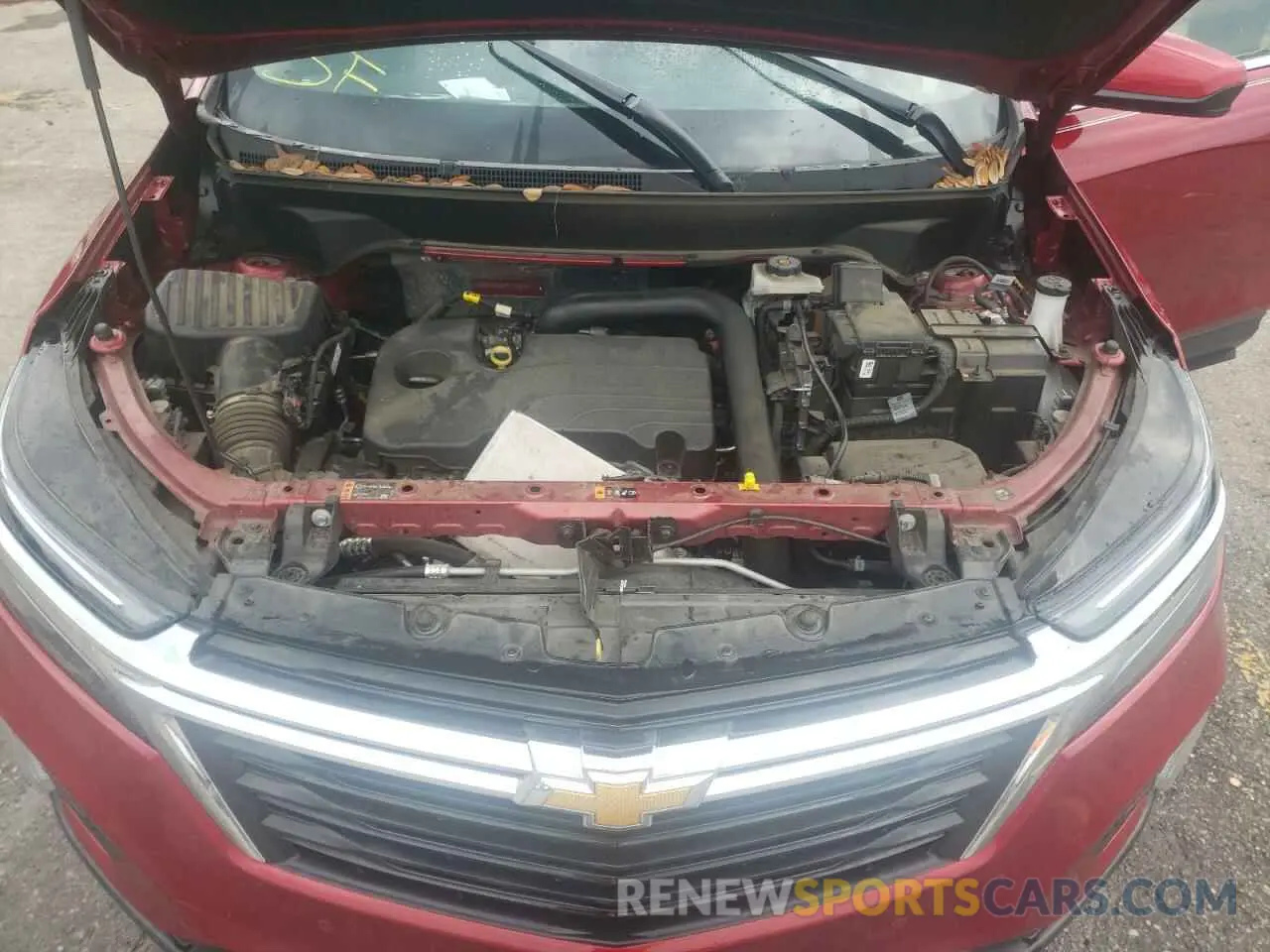 12 fotografías del automóvil dañado 3GNAXKEG2PS172557 CHEVROLET EQUINOX 2023