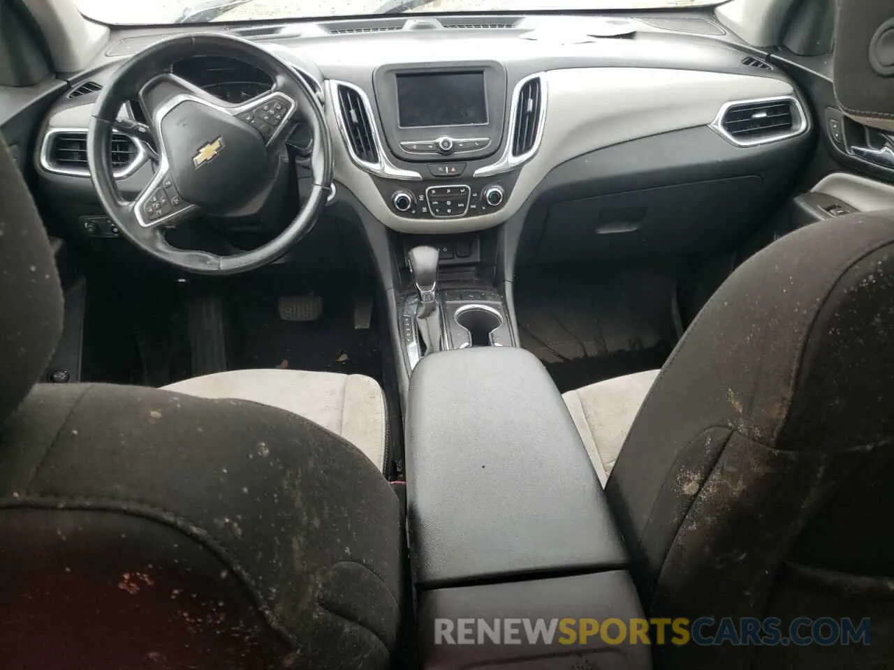 8 fotografías del automóvil dañado 3GNAXKEG2PS172557 CHEVROLET EQUINOX 2023