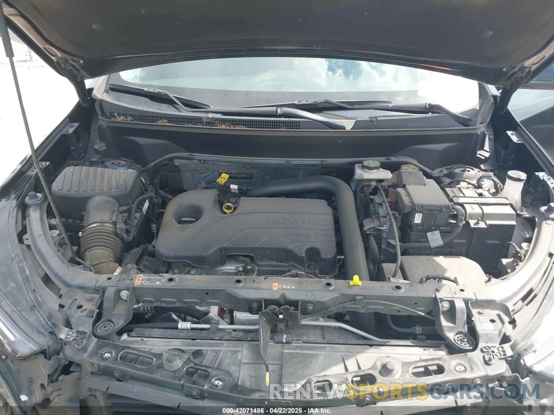 10 fotografías del automóvil dañado 3GNAXKEG2PS174289 CHEVROLET EQUINOX 2023