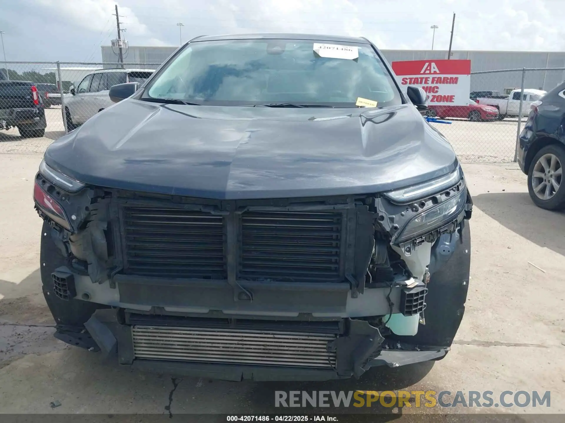 13 fotografías del automóvil dañado 3GNAXKEG2PS174289 CHEVROLET EQUINOX 2023