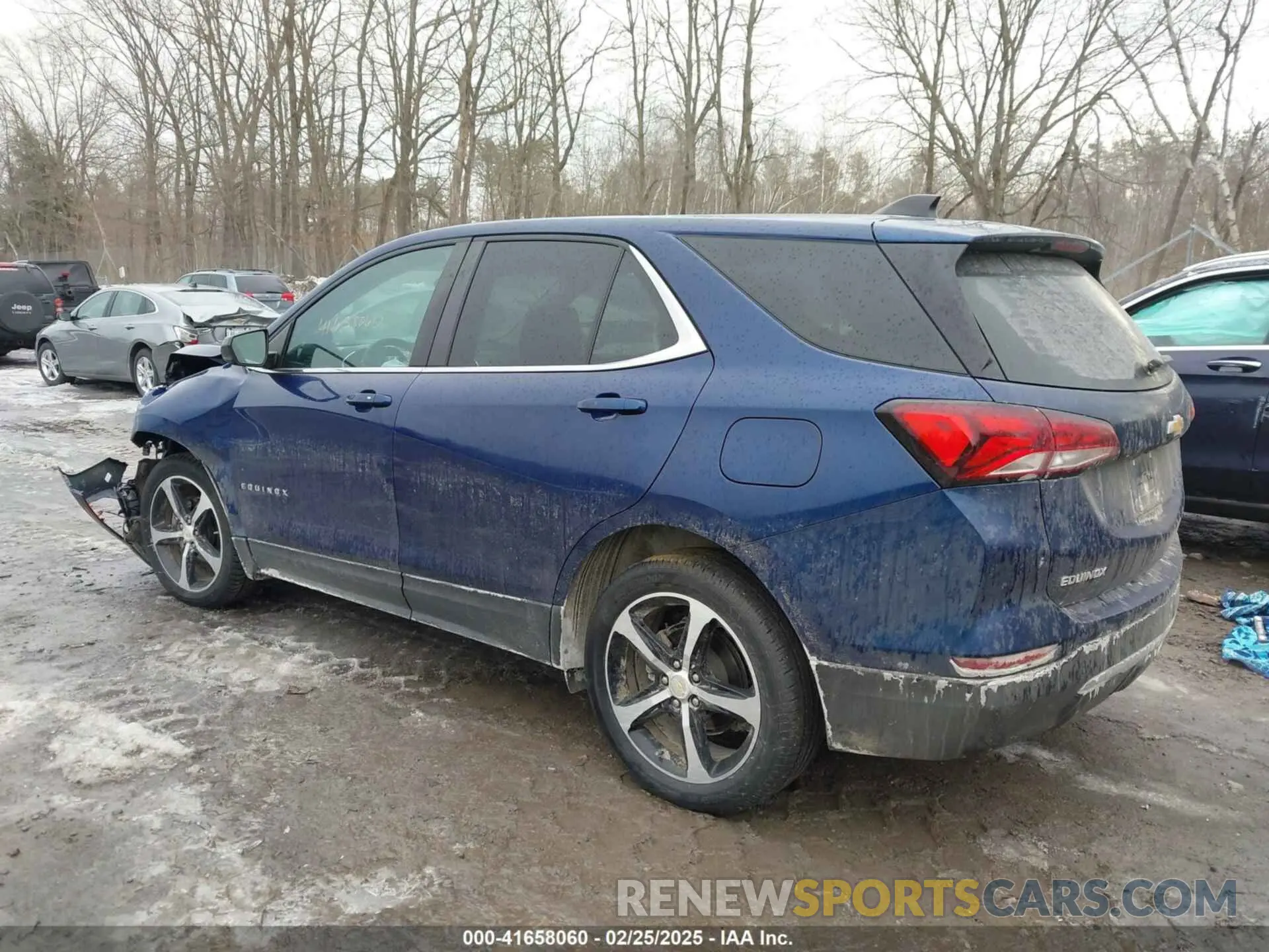 14 fotografías del automóvil dañado 3GNAXKEG3PL109185 CHEVROLET EQUINOX 2023