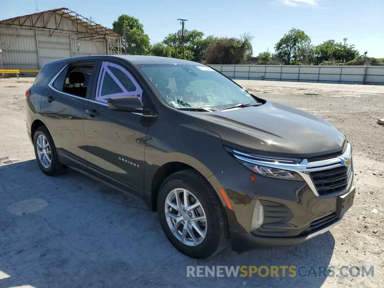 4 fotografías del automóvil dañado 3GNAXKEG3PL118579 CHEVROLET EQUINOX 2023