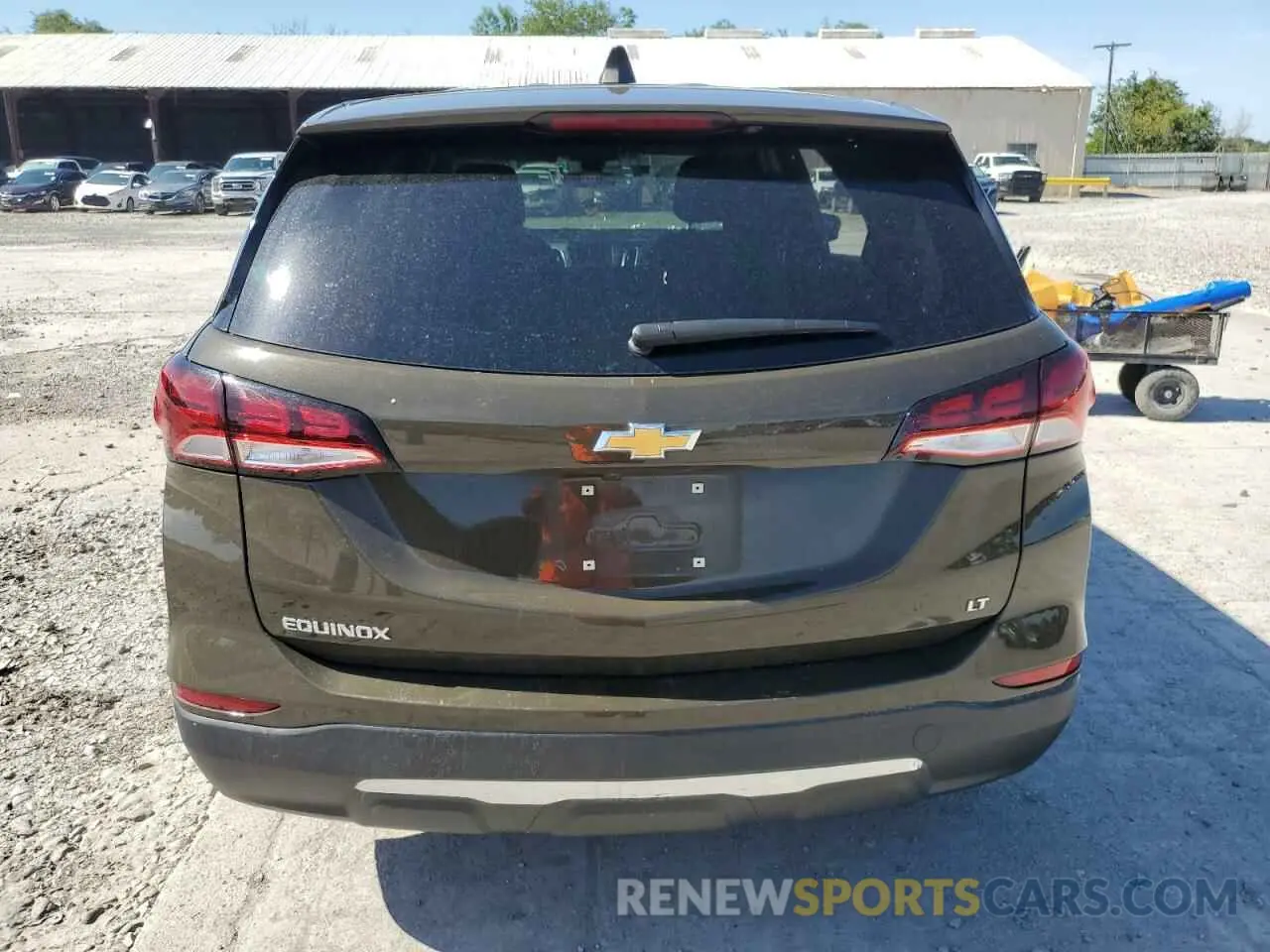 6 fotografías del automóvil dañado 3GNAXKEG3PL118579 CHEVROLET EQUINOX 2023