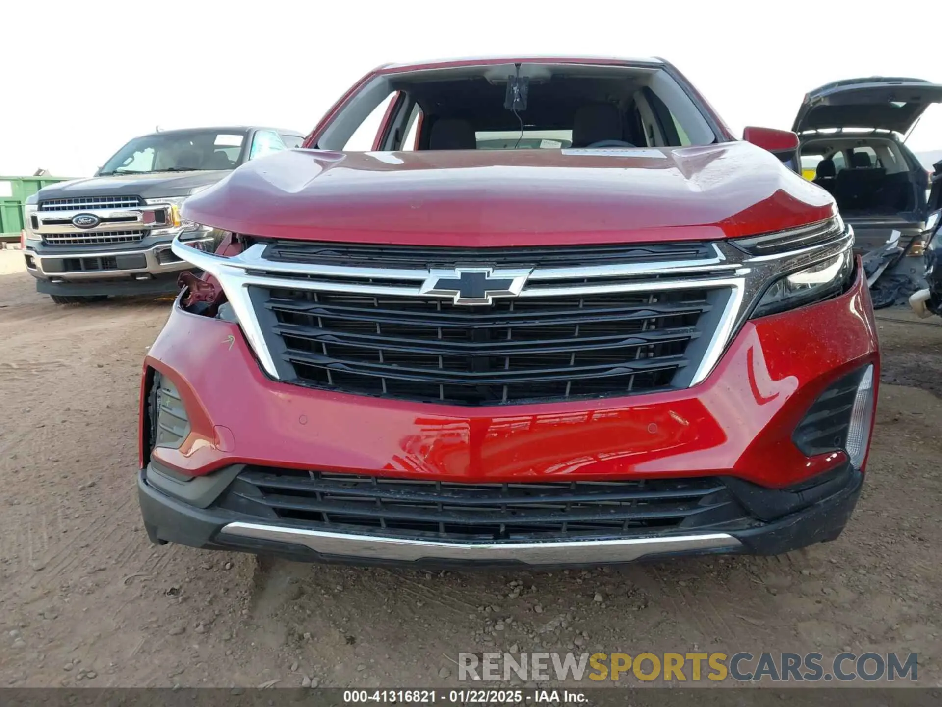 13 fotografías del automóvil dañado 3GNAXKEG3PL134314 CHEVROLET EQUINOX 2023