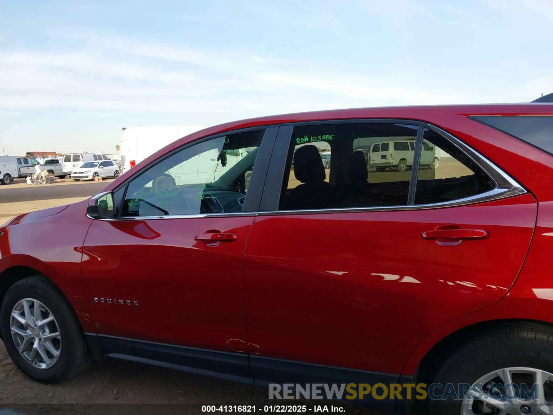 15 fotografías del automóvil dañado 3GNAXKEG3PL134314 CHEVROLET EQUINOX 2023