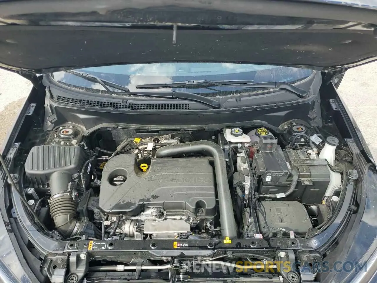 12 fotografías del automóvil dañado 3GNAXKEG3PL266411 CHEVROLET EQUINOX 2023