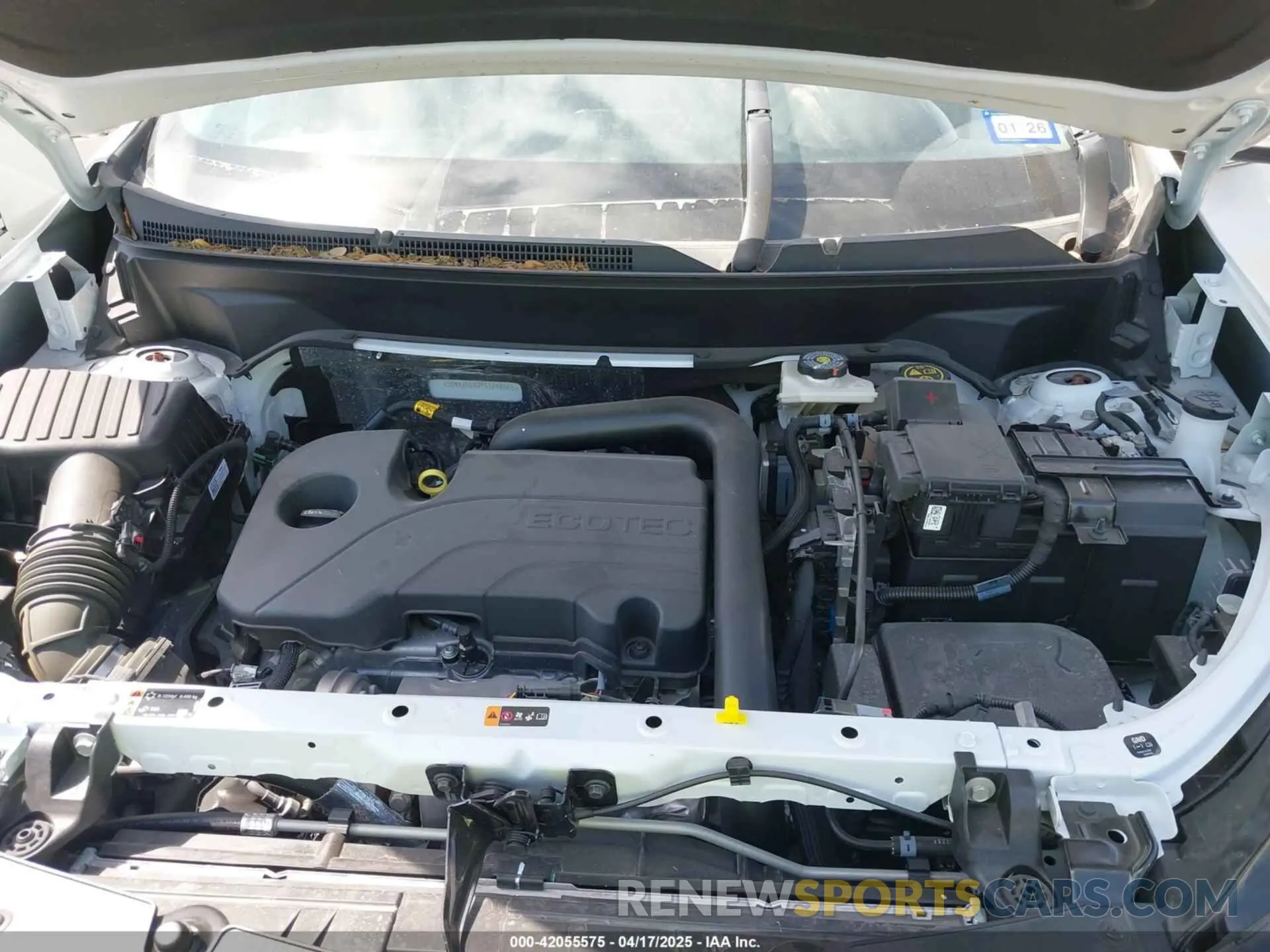 10 fotografías del automóvil dañado 3GNAXKEG3PS124856 CHEVROLET EQUINOX 2023