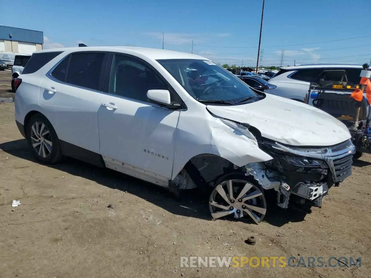 4 fotografías del automóvil dañado 3GNAXKEG4PS184113 CHEVROLET EQUINOX 2023