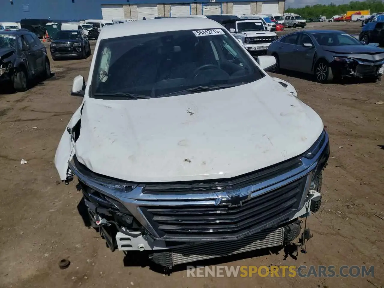 5 fotografías del automóvil dañado 3GNAXKEG4PS184113 CHEVROLET EQUINOX 2023
