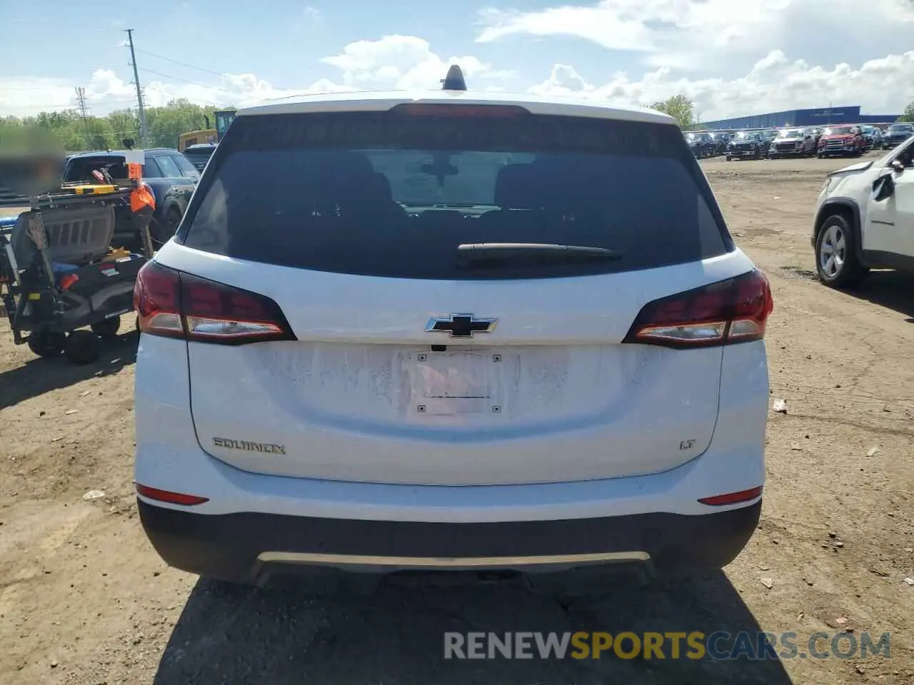 6 fotografías del automóvil dañado 3GNAXKEG4PS184113 CHEVROLET EQUINOX 2023