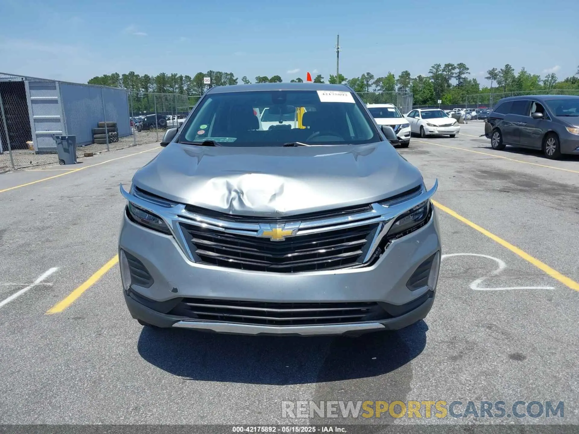 12 fotografías del automóvil dañado 3GNAXKEG4PS188923 CHEVROLET EQUINOX 2023