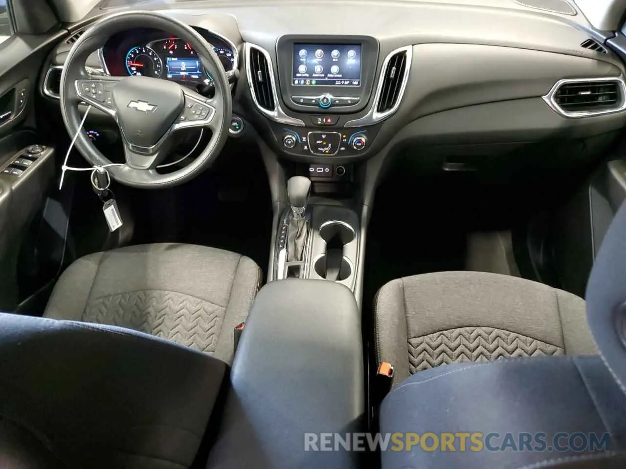 8 fotografías del automóvil dañado 3GNAXKEG6PL264846 CHEVROLET EQUINOX 2023