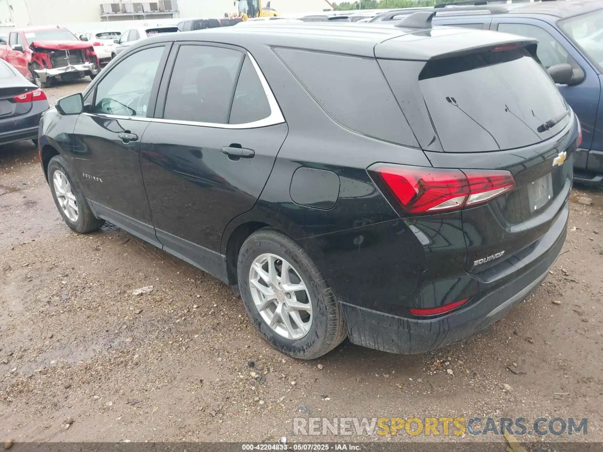 3 fotografías del automóvil dañado 3GNAXKEG6PL266354 CHEVROLET EQUINOX 2023