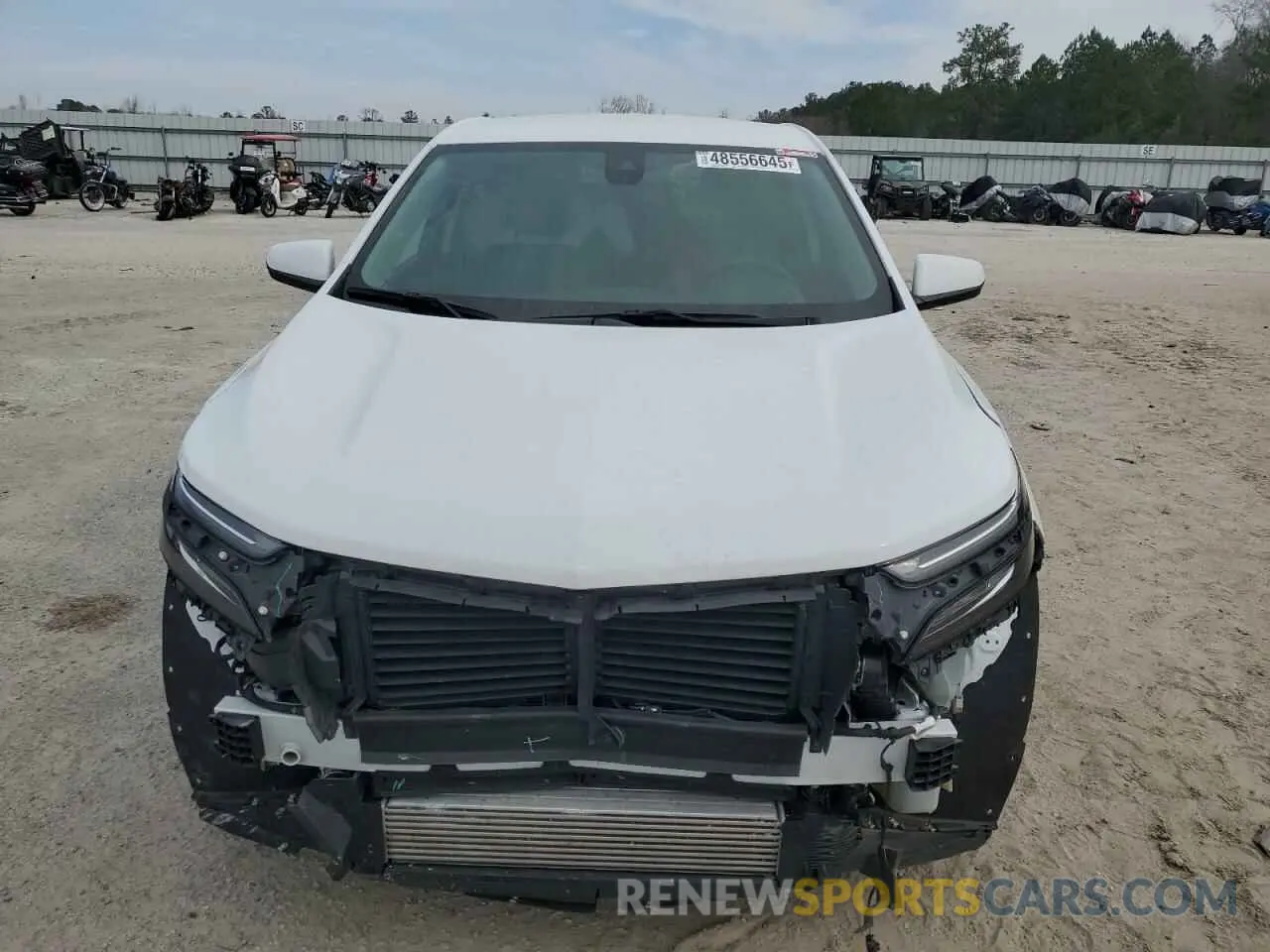 5 fotografías del automóvil dañado 3GNAXKEG6PS185490 CHEVROLET EQUINOX 2023