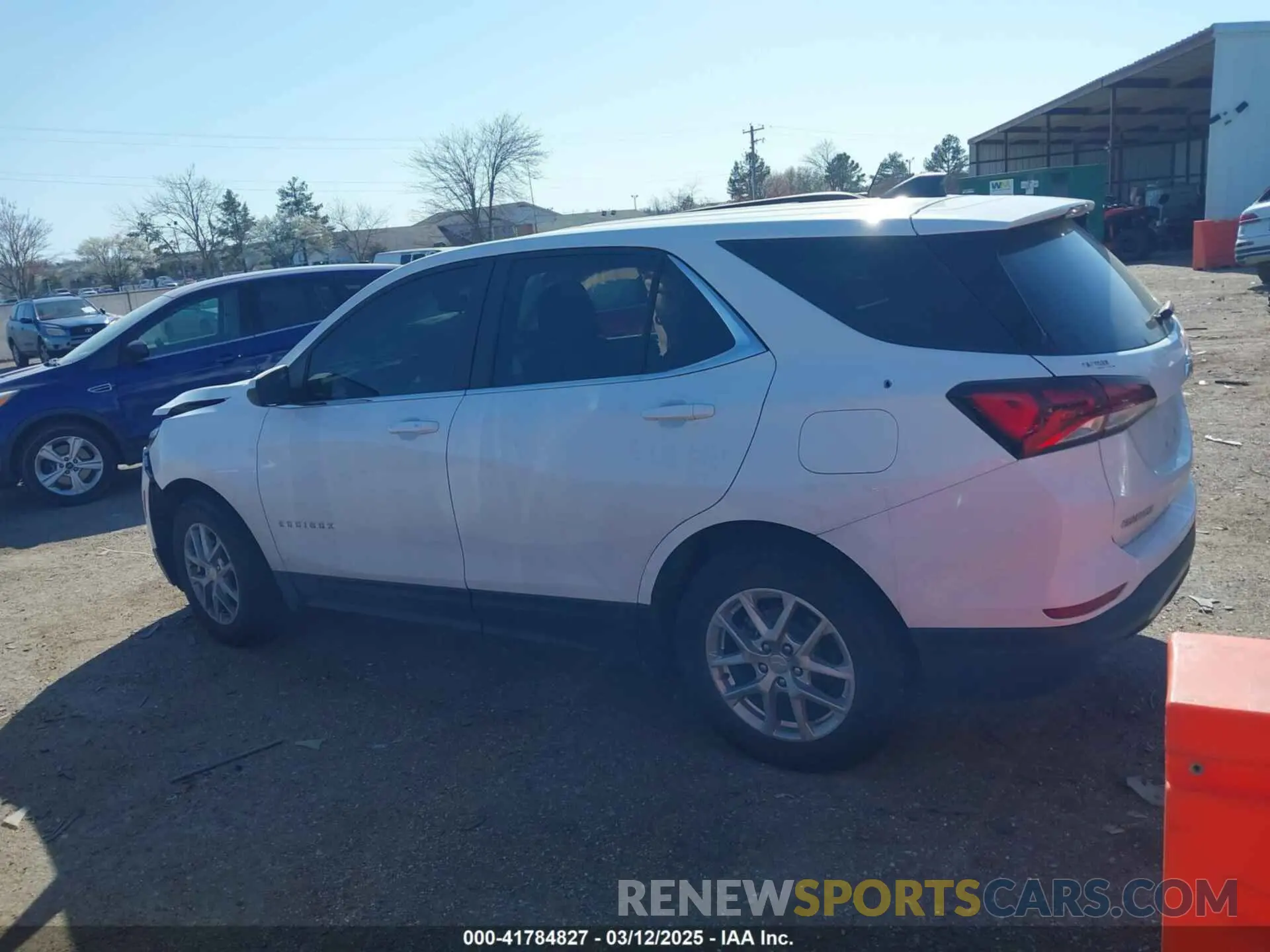 14 fotografías del automóvil dañado 3GNAXKEG7PS107302 CHEVROLET EQUINOX 2023