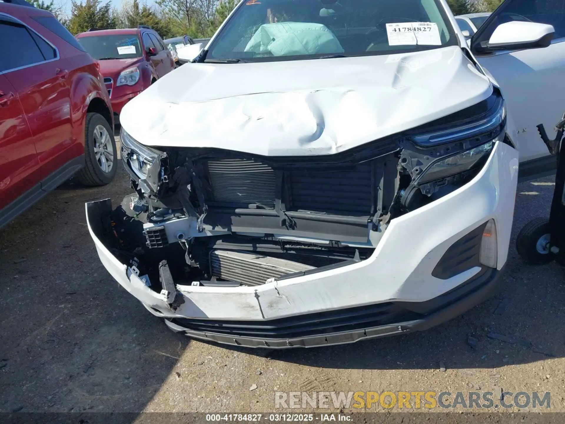 6 fotografías del automóvil dañado 3GNAXKEG7PS107302 CHEVROLET EQUINOX 2023