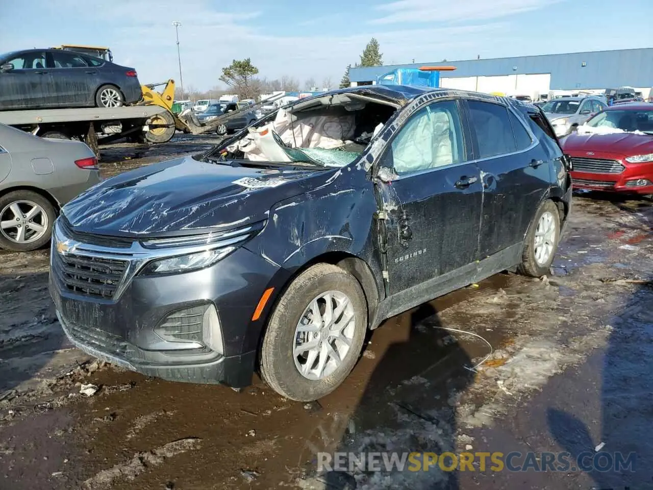 1 fotografías del automóvil dañado 3GNAXKEG7PS119644 CHEVROLET EQUINOX 2023