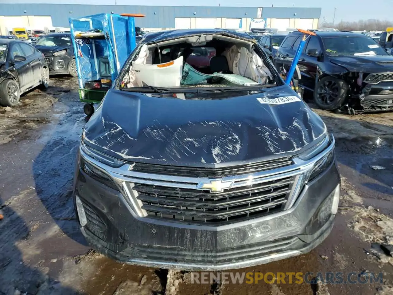 5 fotografías del automóvil dañado 3GNAXKEG7PS119644 CHEVROLET EQUINOX 2023
