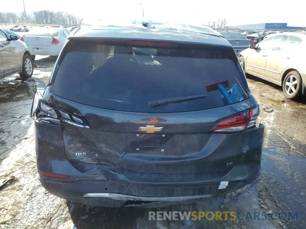 6 fotografías del automóvil dañado 3GNAXKEG7PS119644 CHEVROLET EQUINOX 2023