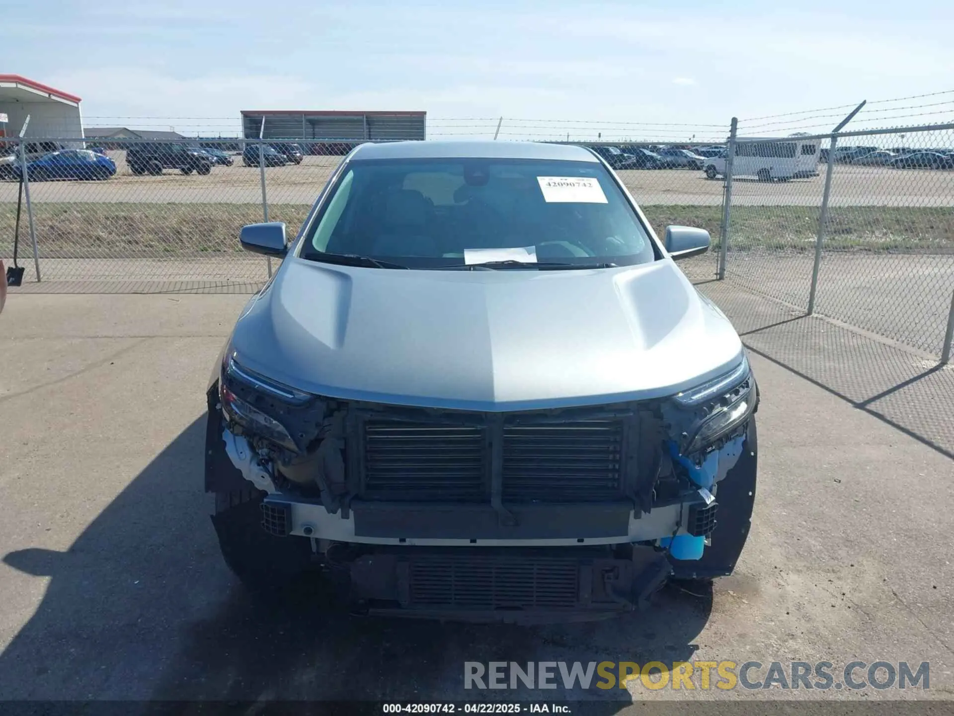 13 fotografías del automóvil dañado 3GNAXKEG7PS168424 CHEVROLET EQUINOX 2023