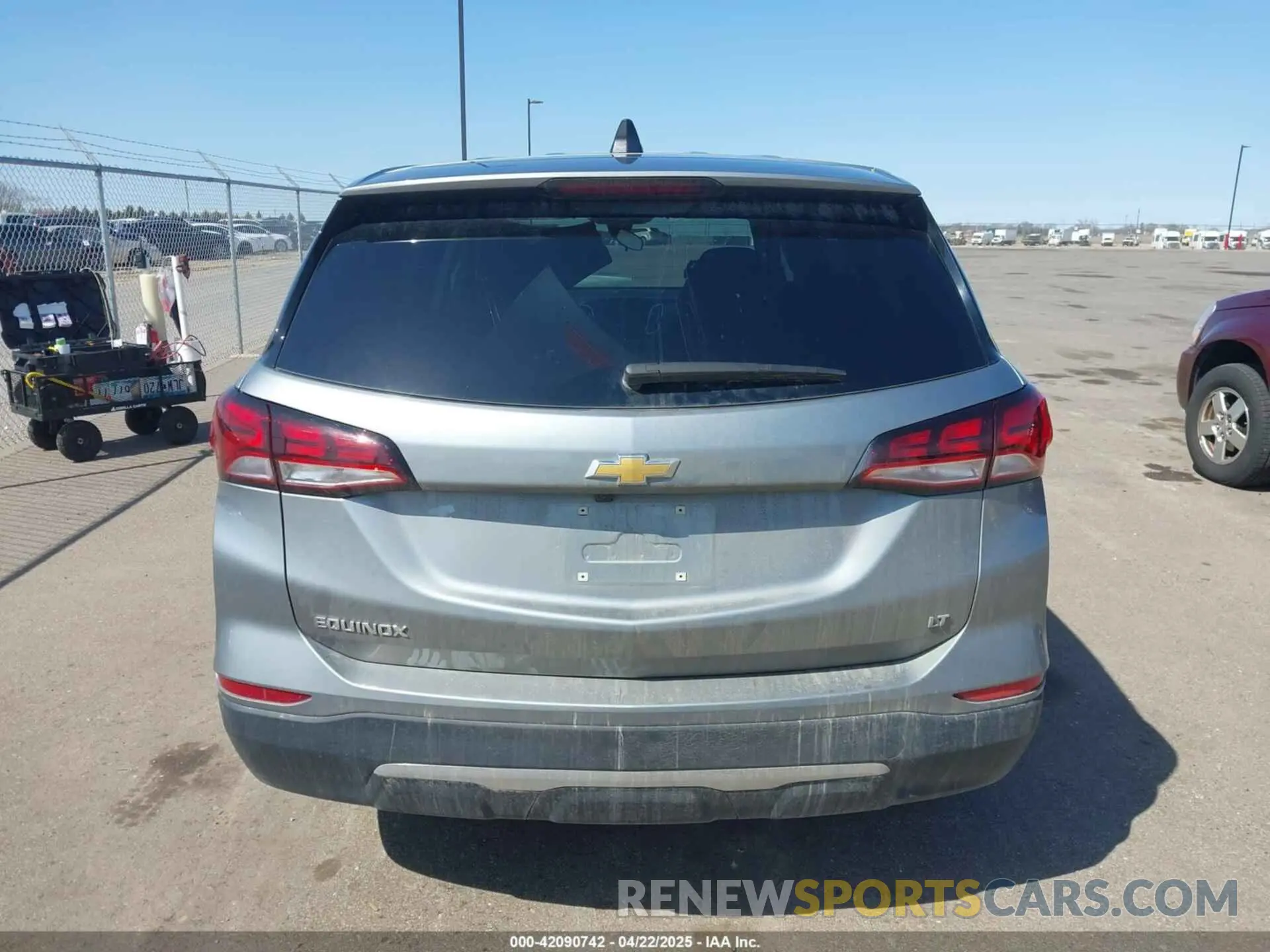 17 fotografías del automóvil dañado 3GNAXKEG7PS168424 CHEVROLET EQUINOX 2023
