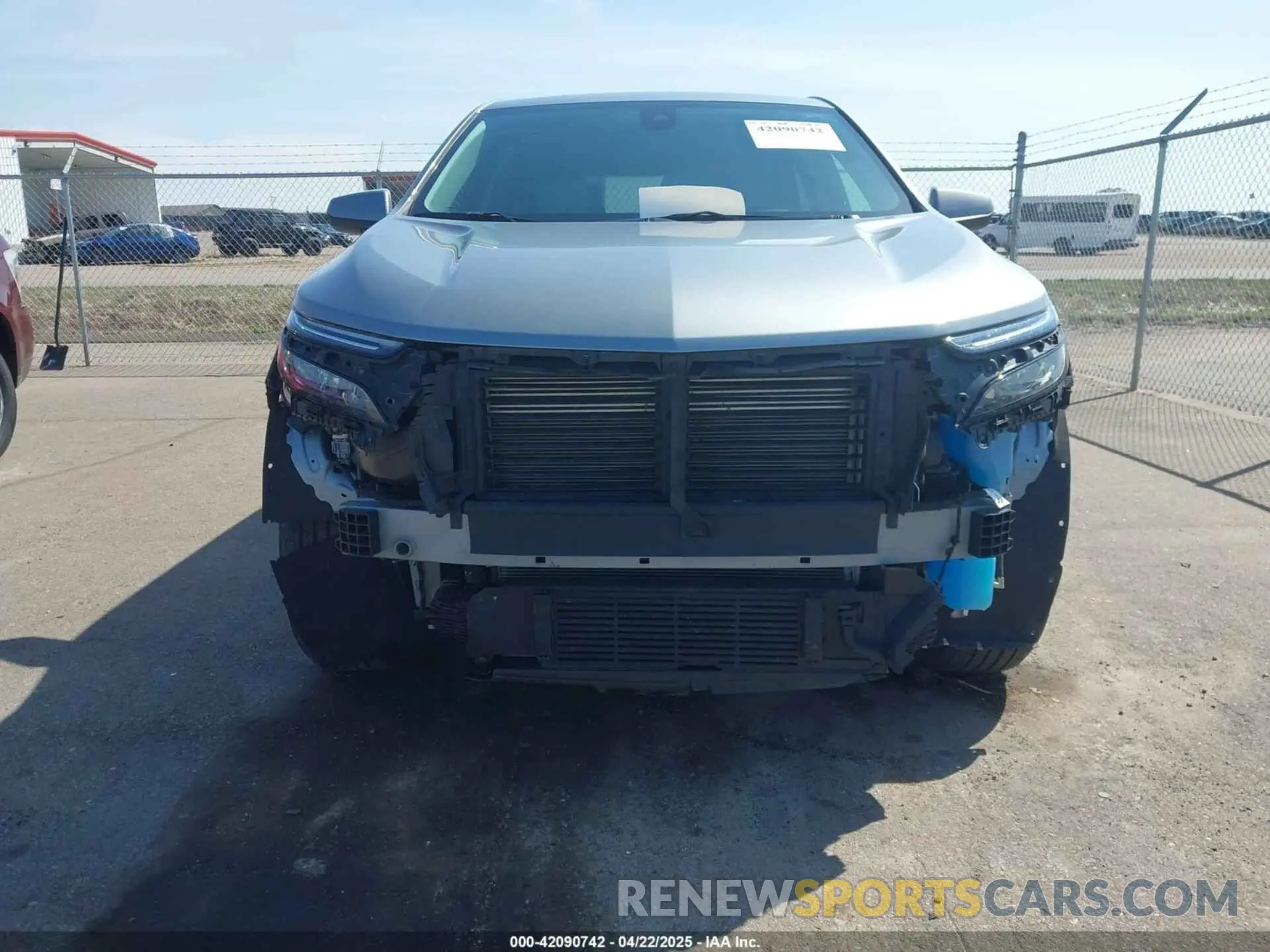 6 fotografías del automóvil dañado 3GNAXKEG7PS168424 CHEVROLET EQUINOX 2023
