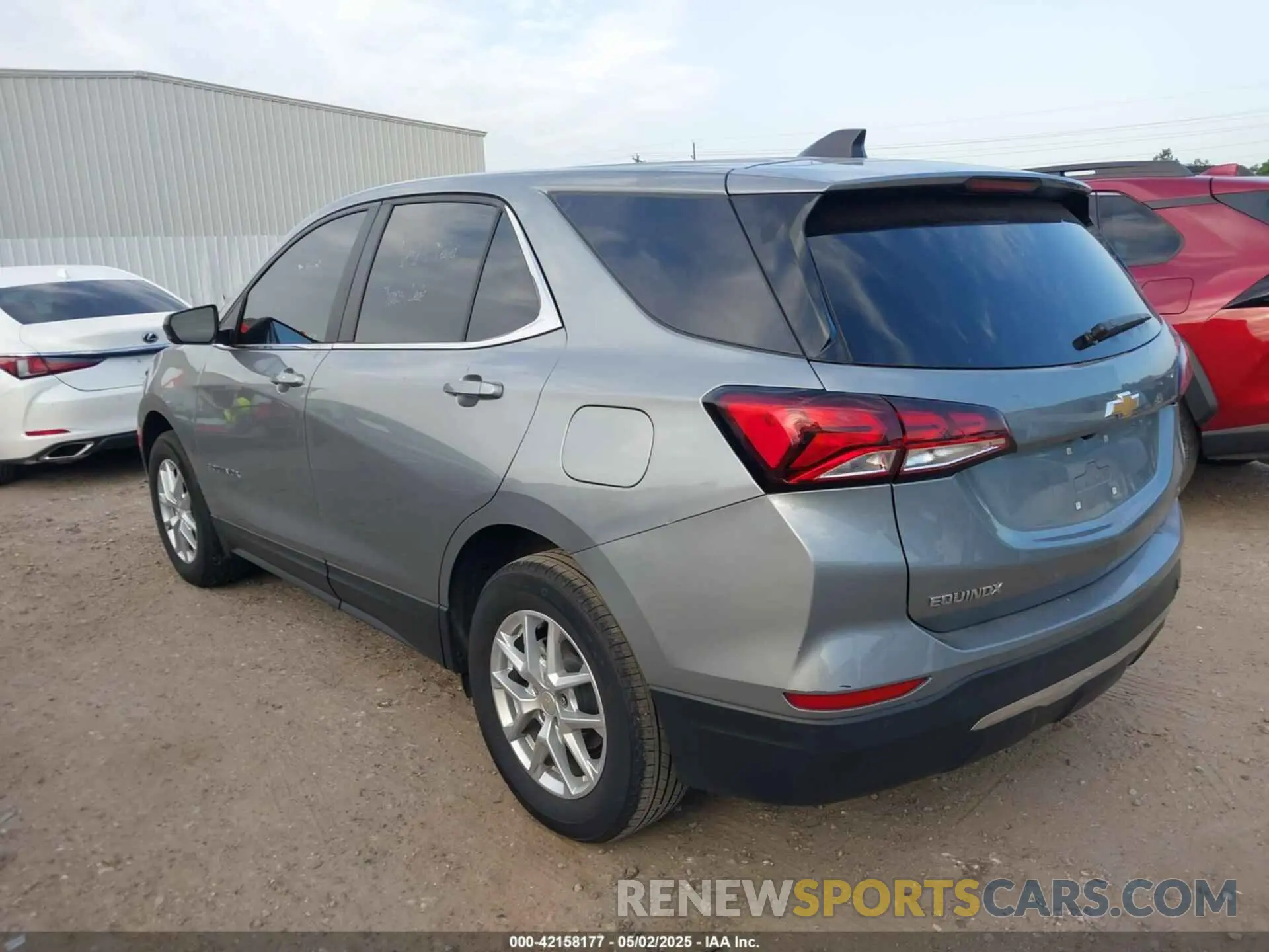 3 fotografías del automóvil dañado 3GNAXKEG7PS213930 CHEVROLET EQUINOX 2023