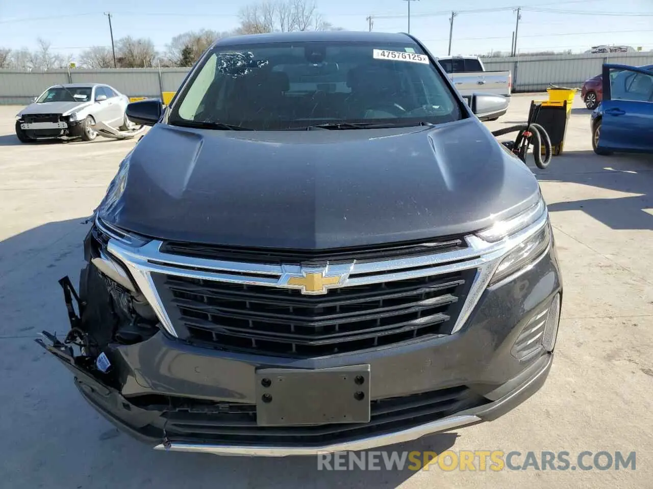 5 fotografías del automóvil dañado 3GNAXKEG8PS119927 CHEVROLET EQUINOX 2023