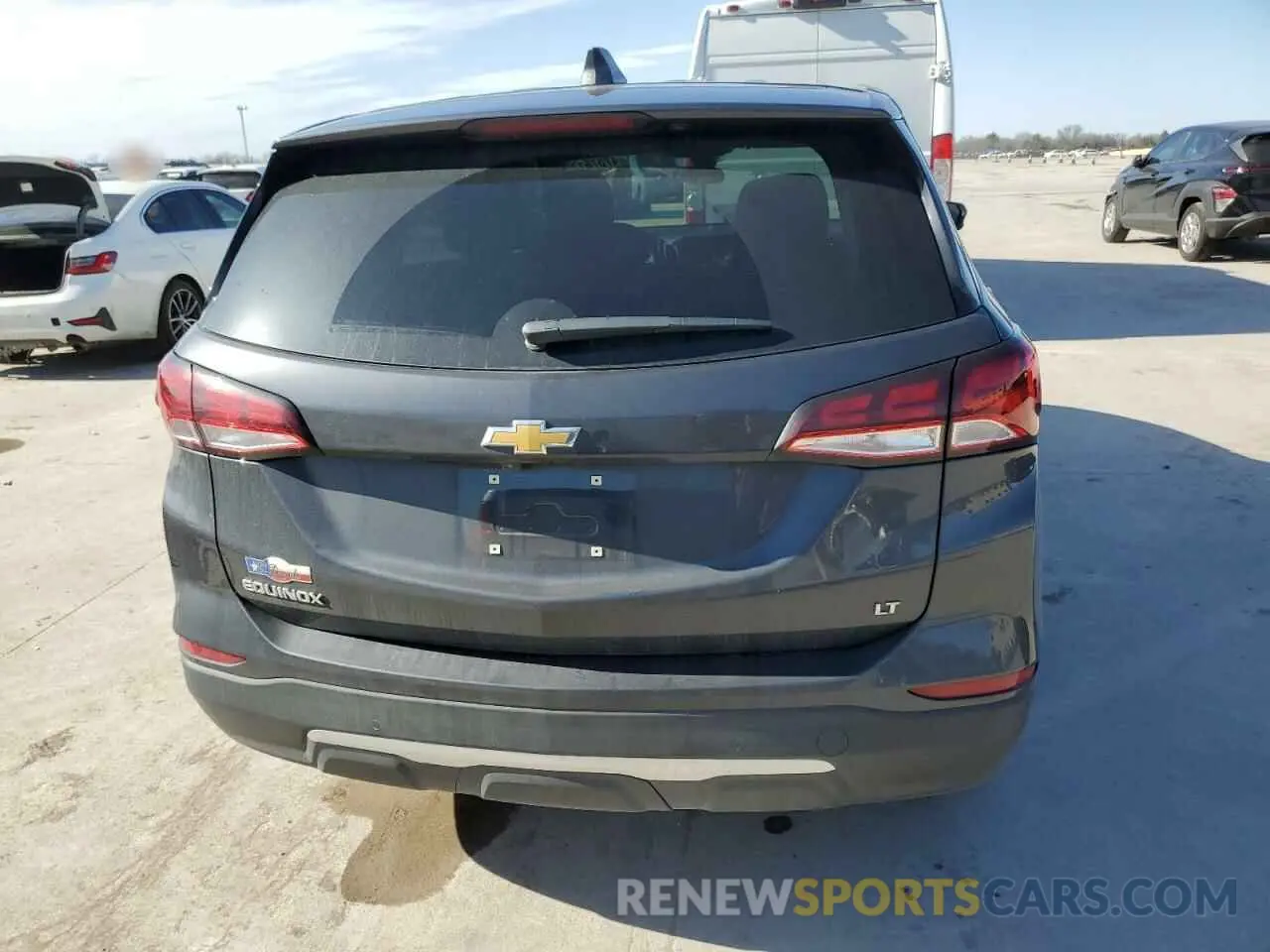 6 fotografías del automóvil dañado 3GNAXKEG8PS119927 CHEVROLET EQUINOX 2023