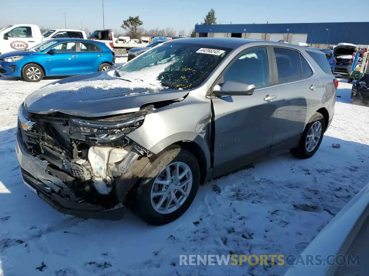 1 fotografías del automóvil dañado 3GNAXKEG8PS123623 CHEVROLET EQUINOX 2023